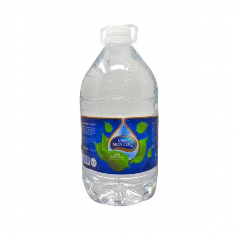 Agua mineral natural Ciego Montero ( 5000 ml )