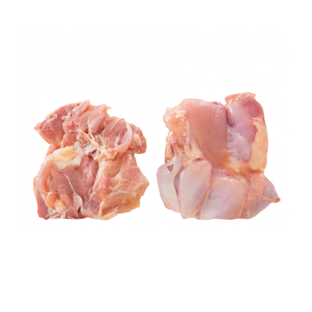 Muslos de pollo sin hueso con piel ( 1 kg / 2.20 lb)